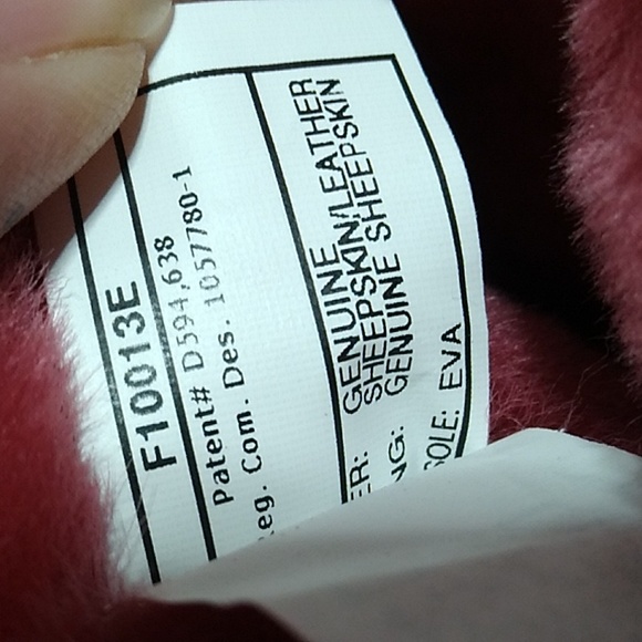 NWOT UGG Eva Bow Sheepskin & Fur Boots Sz.5 - Picture 11 of 16